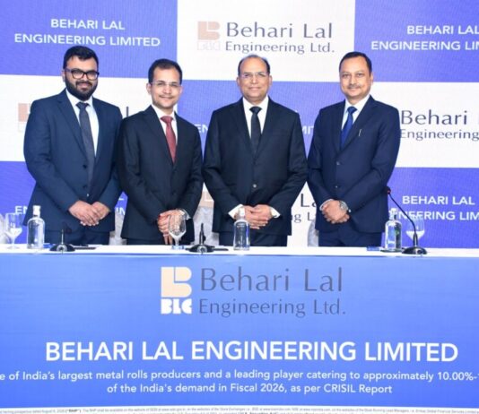 Engineering Limited’s Initial Public Offering to Open on Wednesday, August 12, 2026