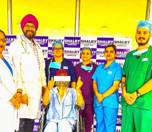 Complex peripheral vascular bypass performed at Shalby Hospital Mohali