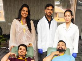 इटरनिटी एन्ड प्रोटॉक कंपनी द्वारा आयोजित तीसरे रक्तदान शिविर में 87 यूनिट रक्त हुआ एकत्र