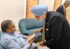 A book on unsung hero of India’s freedom struggle Dr Thakar Singh Ikolaha presented to Governor Punjab