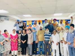 Aam Aadmi Party Forms New Team in Ward No. 27 Meeting