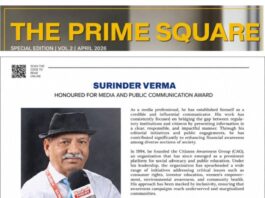 SHRI SURINDER VERMA: HONOURED FOR MEDIA AND PUBLIC COMMUNICATION AWARD