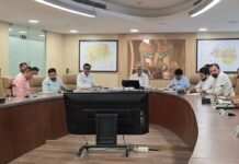 Principal Advisor, Urban Development, D.S. Dhesi, Reviews Readiness of Rainwater Harvesting Systems with RWAs Ahead of Monsoon. Third review meeting with RWAs held in six months to strengthen stormwater management within group housing societies