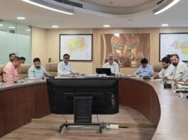 Principal Advisor, Urban Development, D.S. Dhesi, Reviews Readiness of Rainwater Harvesting Systems with RWAs Ahead of Monsoon. Third review meeting with RWAs held in six months to strengthen stormwater management within group housing societies