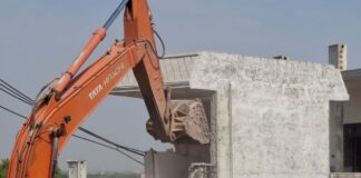 Major Anti-Encroachment Drive in Sohna Clears 250 Illegal Structures from Tourism Department Land 9.5 Acres of Encroached Government Land Reclaimed in Peaceful Multi-Agency Operation
