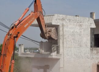 Major Anti-Encroachment Drive in Sohna Clears 250 Illegal Structures from Tourism Department Land 9.5 Acres of Encroached Government Land Reclaimed in Peaceful Multi-Agency Operation