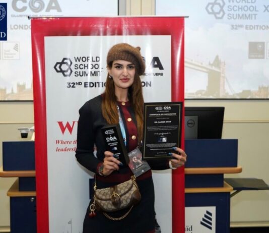 City’s Dr. Sazina Khan Invited as Distinguished Panelist at Oxford’s World School Summit 2026