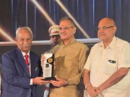Shri Surinder Verma Honoured by His Excellency the Governor of HP with for Outstanding Contribution to Society