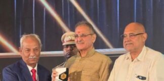 Shri Surinder Verma Honoured by His Excellency the Governor of HP with for Outstanding Contribution to Society