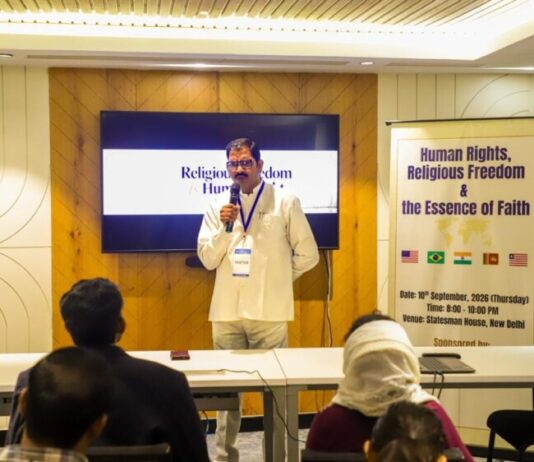 Pastors Gather in New Delhi as Christian Leaders Worldwide Unite Online for Religious Freedom and Human Dignity