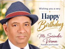 Happy Birthday, Mr. Surinder Verma!